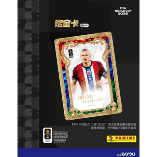 🔥พร้อมส่งจากไทย🔥กล่องแดง Official Panini FIFA World Cup 2026 Football Star TradingCards Genuine Kayou Soccer Memorabilia