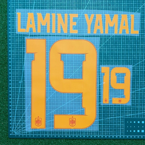 Font โปรตุเกส WC 2026 สำหรับเสื้อเหย้า (Font สีเขียว) พร้อมเบอร์หน้า จัดส่งเร็วใน 3 วัน