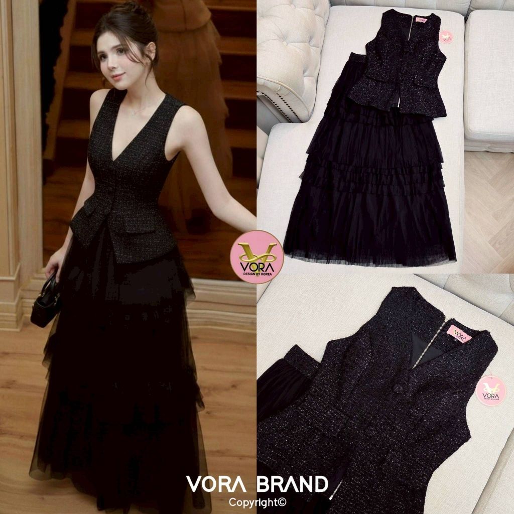 VORA (วอร่า)​  Set เสื้อแขนกุดทรงฮอต
