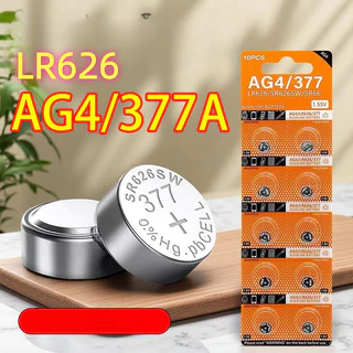 ถ่านนาฬิกา LR626 SR626SW 377 377A AG4 อายุการใช้งานยาวนาน สำหรับนาฬิกาควอตซ์