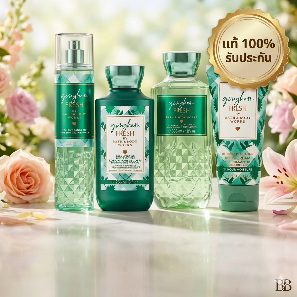 GINGHAM FRESH 🌸แท้💯% bath & body works