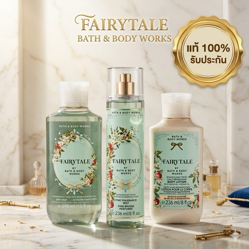 FAIRYTALE 🌸 แท้💯%  bath & body works lotion cream mist Shower Gel scrub Butter