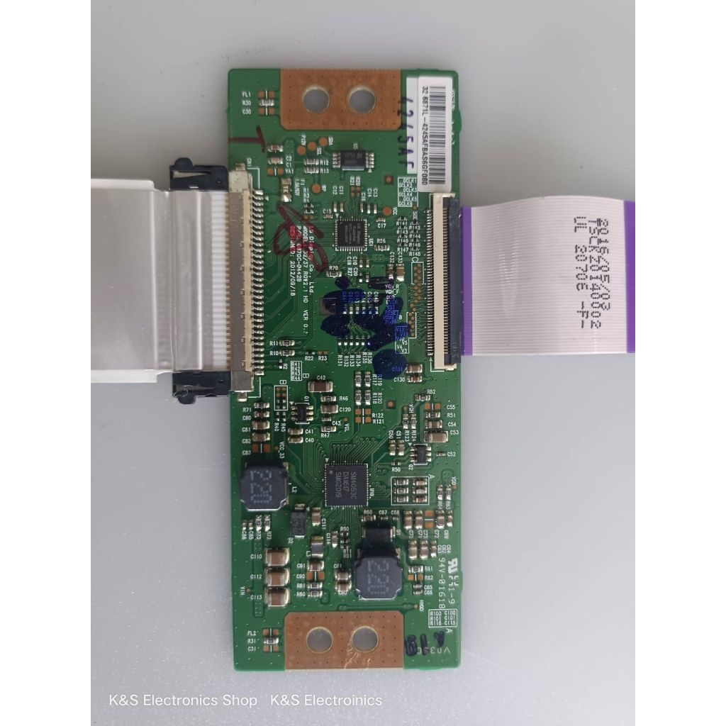 T-Con Panasonic TH-32D400T,TH-32F400T , TH-32D410T ,  TH-32E410T พาร์ท 6870C-0442B ของถอดมือสอง รับป