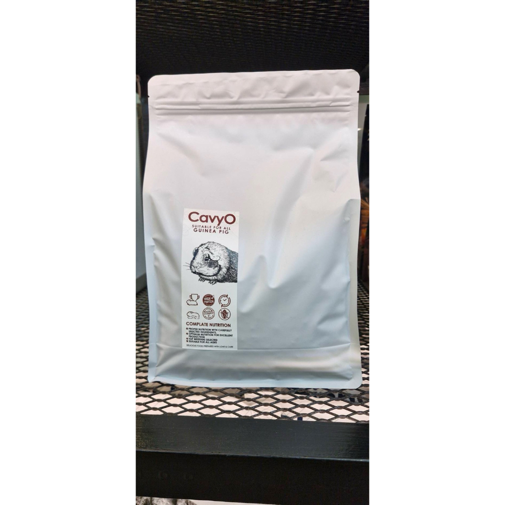CavyO Suitab For ALL GUINEAPIG1kgอาหารหนูเควี(แกสบี้หนูตะเภาวิตามินซีสูงใช้วิตามินซีคุณภาพดีที่คงอยู่ให้เม็ดอาหารได้จริง