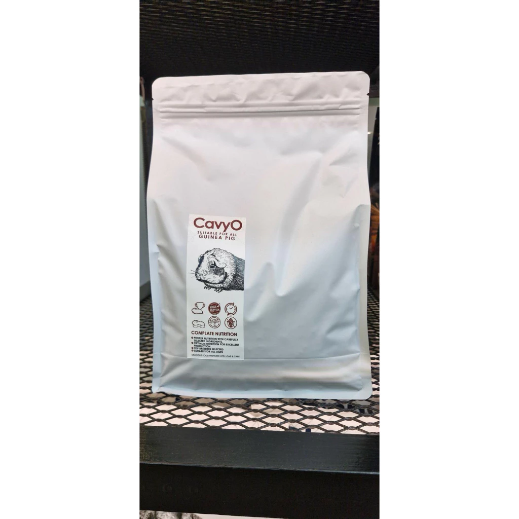 CavyO Suitab For ALL GUINEAPIG1kgอาหารหนูเควี(แกสบี้หนูตะเภาวิตามินซีสูงใช้วิตามินซีคุณภาพดีที่คงอยู่ให้เม็ดอาหารได้จริง