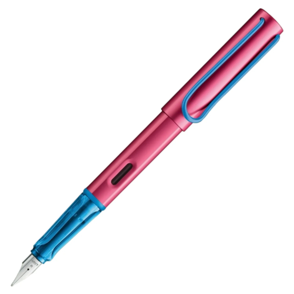 LAMY AL-star Fountain Pen Rollerskate Limited Edition 2026 (ปากกาลามี่ ด้ามสีชมพู คลิปสีฟ้า)