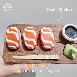 🍣 Sushi Clicker ASMR Toy ของเล่นคลิกเกอร์ซูชิ เสียงกดเพลิน คลายเครียด ของเล่นแก้เครียด น่ารัก พกพาง่าย