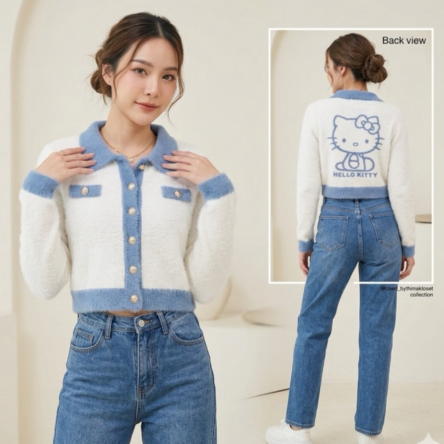 Pomelo x Hello Kitty Cardigan