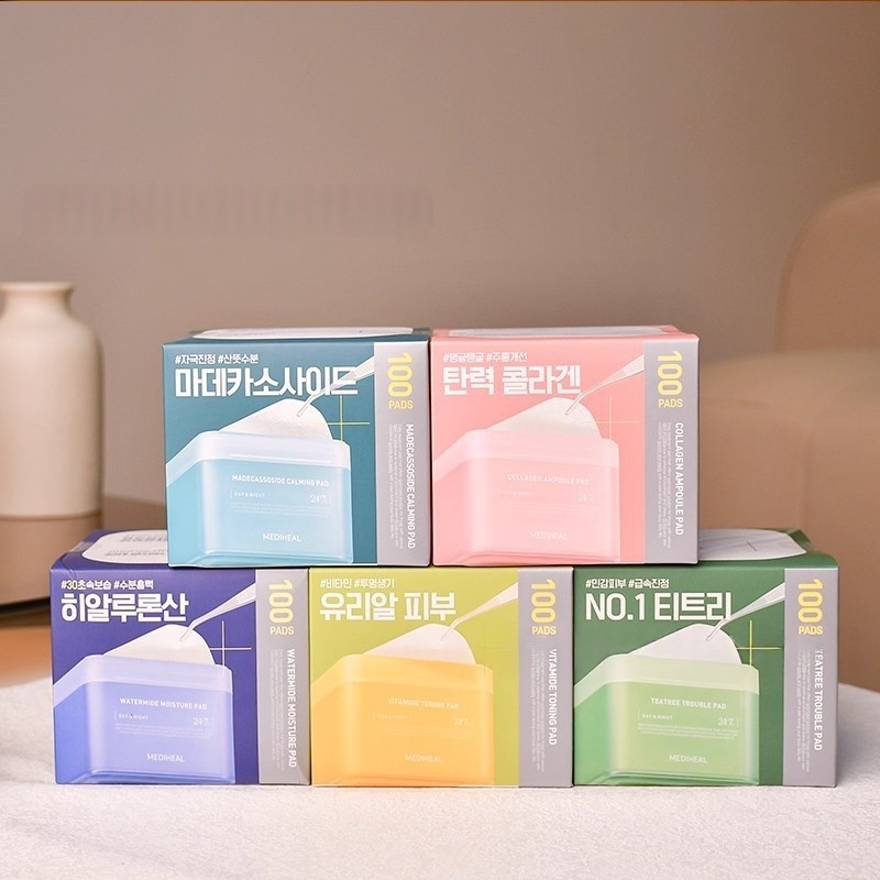 Medicube Toner Pad สำลีแผ่นโทนเนอร์ เกาหลี ของแท้ บำรุงผิวหน้า 90/100 แผ่น