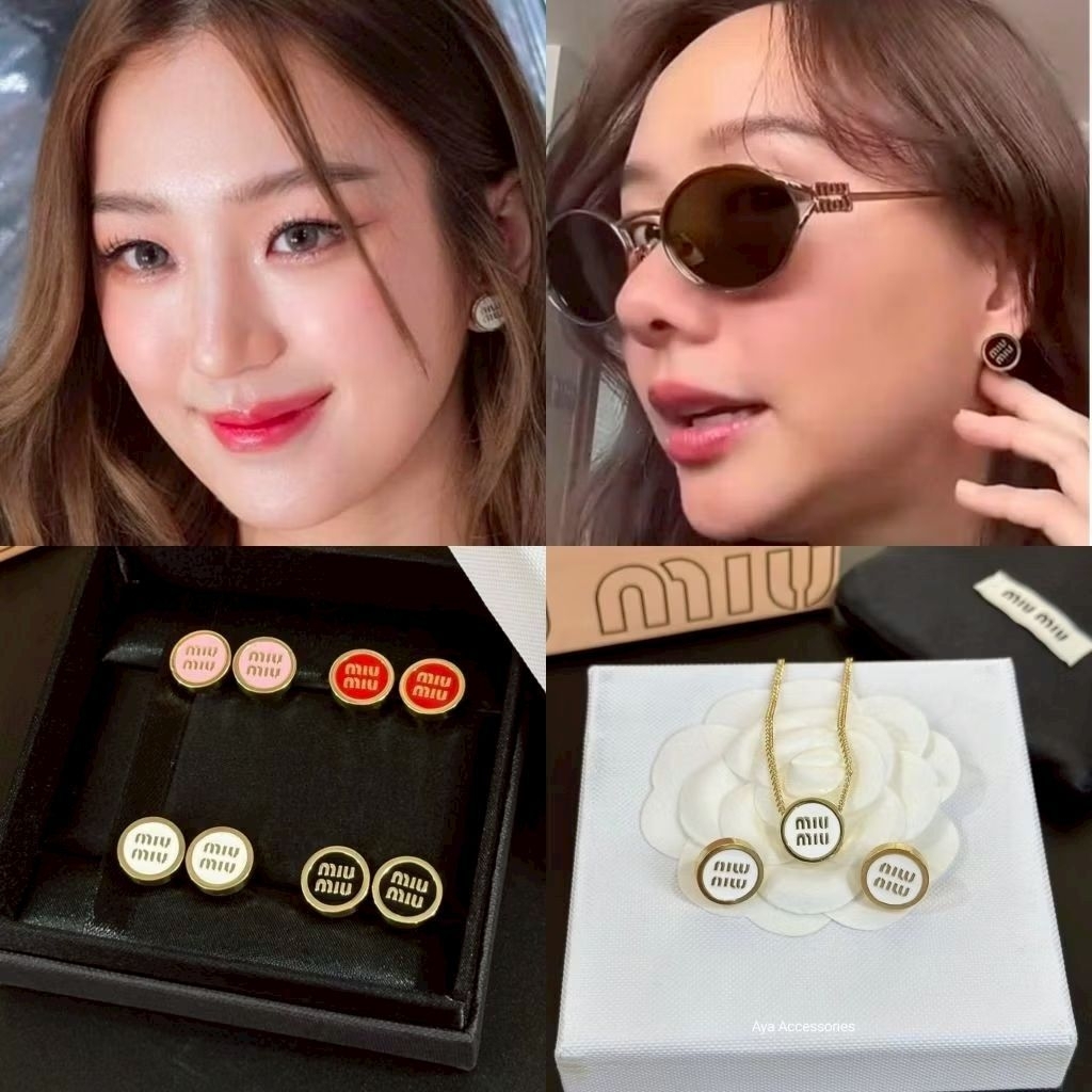 ต่างหู M งานสวย สินค้าพร้อมส่ง E417 E418 E419 E420 E542 E543