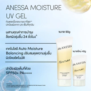[New in] ANESSA อเนสซ่า เพอร์เฟค ยูวี ซันสกรีน สกินแคร์ เจล เอ็นบี SPF 50+ PA++++ 40