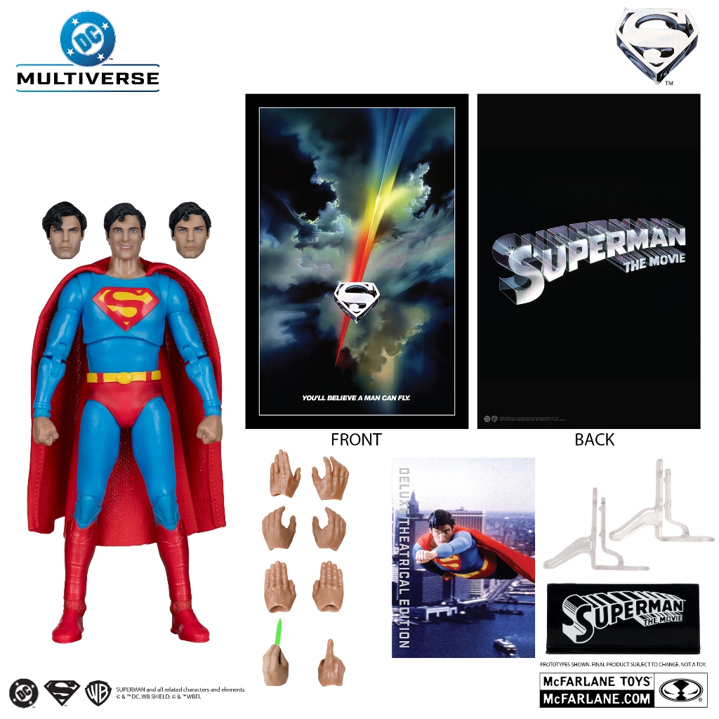 McFarlane Toys DC Multiverse Superman (The Movie 1978) Deluxe Theatrical Edition [พร้อมส่ง/ของใหม่]