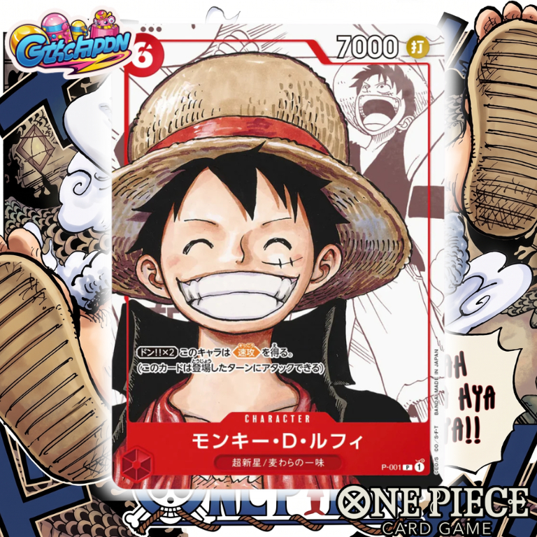(พร้อมส่ง)ของแท้ Monkey.D.Luffy (Alternate Art) -One Piece Promotion Nearmint - One Piece Card Game