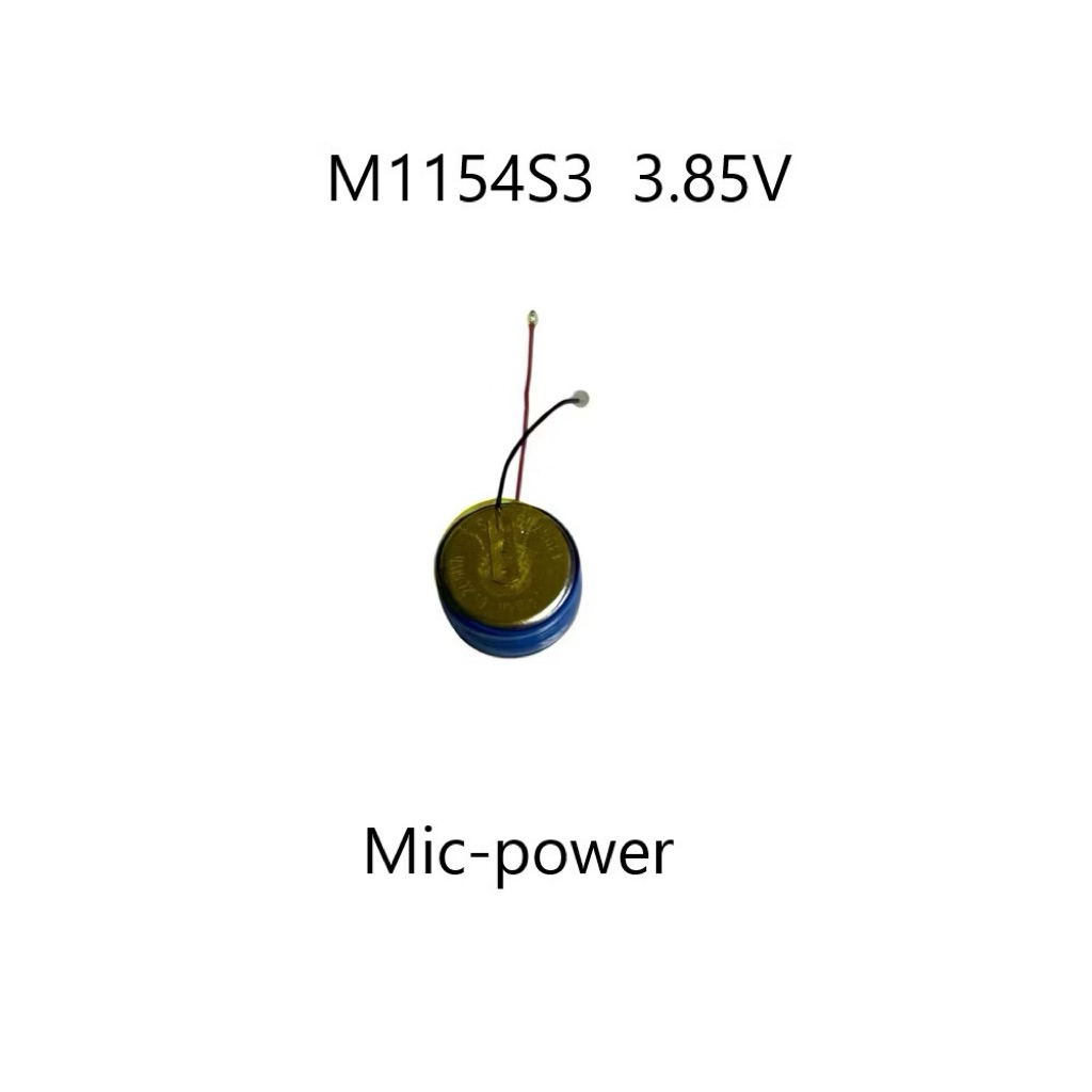 Battery M1154s3 mic-power 3.85v 1154  neobuds  pro2 neo buds S redmi buds4pro หัวเว่ย freebuds pro