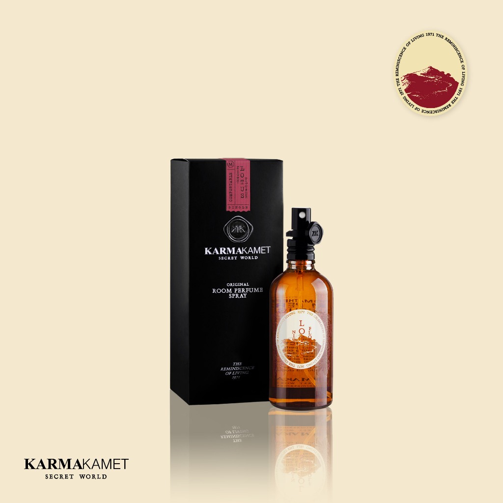 KARMAKAMET | Original Room Perfume Spray / Single | คามาคาเมต สเปรย์หอมปรับอากาศ ตกแต่งบ้าน ปรับอากาศ ผ่อนคลาย