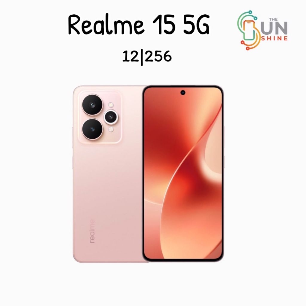 Realme 15 5G 12/256GB สมาร์ทโฟน หน้าจอ 6.77 นิ้ว
