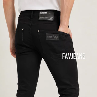 🔥FAVJEANS | ขายดีมาก เอว28-42!!! ของแท้ถูกที่สุด กางเกงยีนส์ผู้ชายทรง slimfit Winsman