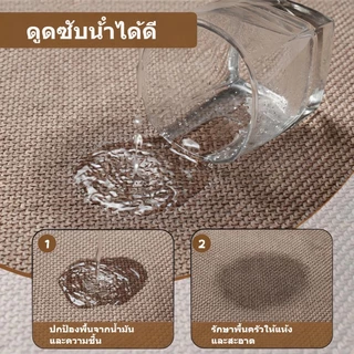 VELOREE พรมเช็ดเท้า พรมดักฝุ่น ผ้าเข็ดเท้า พรมดักฝุ่นหน้าบ้าน พรมครึ่งวงกลม พรมวินเทจ พรมกันลื่น พรมเช็ดเท้าซับน้ําได้ด
