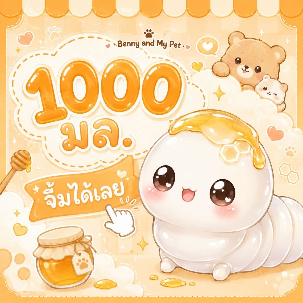 ตุ๊กตาน้องหนอนขนาด 1000 ตุ๊กตาดุกดิ๊กสำหรับสัตว์เลี้ยง