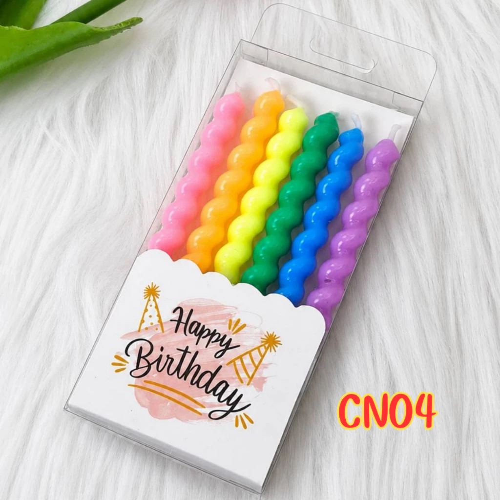 เทียนวันเกิดสีพาสเทล (C-CN04)