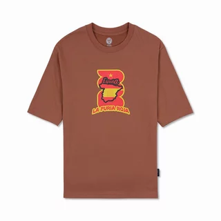 WARRIX เสื้อโอเวอร์ไซส์ T-SHIRT OVERSIZE รุ่น SPAIN (LA-262TSAWC17)