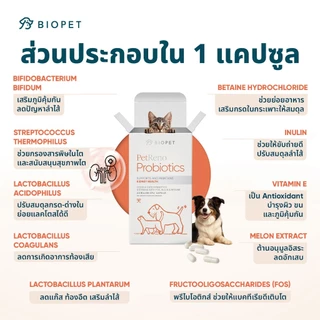 PetReno โพรไบโอติกของสัตว์เลี้ยง สูตรไต Medical Grade Probiotic