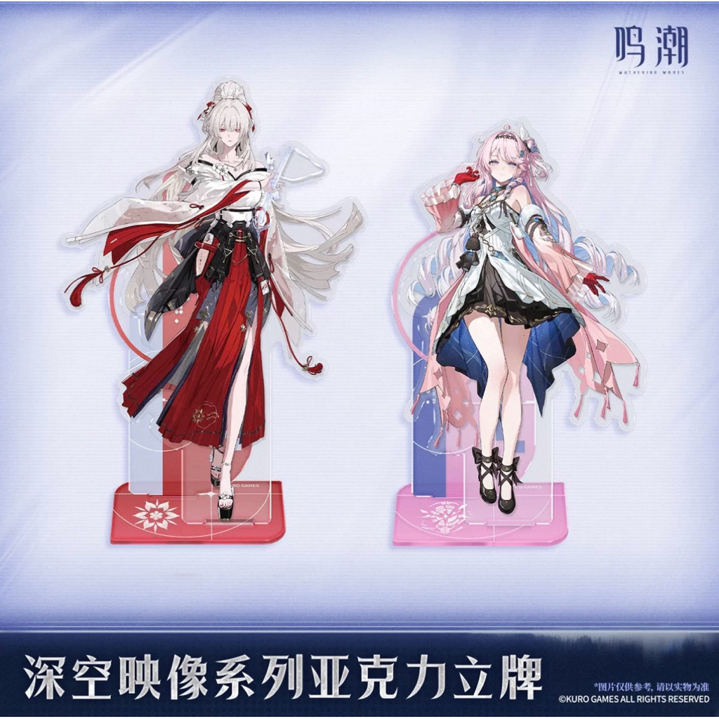 [พร้อมส่ง] official แท้ Denia/Hiyuki medium acrylic stand wuwa wuthering waves