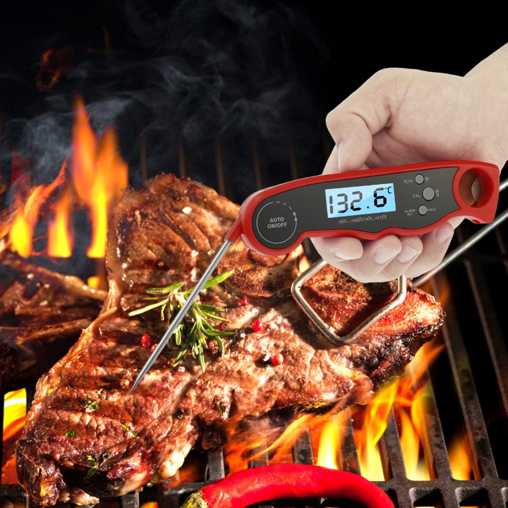 Digital Meat Thermometer Food Thermometer Multipurpose Cooking Temperature Gauge