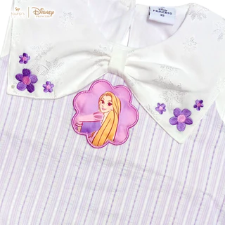 DISNEY PRINCESS : Rapunzel (ราพันเซล) ชุดเซ็ทเด็กหญิง เสื้อแขนกุด + กางเกงขายาว ลิขสิทธิ์แท้ [115077]