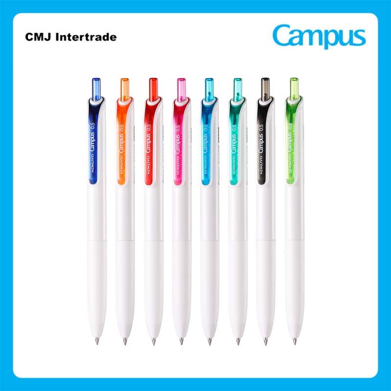 KOKUYO Campus Gel Pen 0.5mm. ปากกาเจล ขนาด 0.5มม. รุ่นแคมปัญ พร้อมไส้ปากกา ของแท้