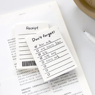 <พร้อมส่ง> กระดาษโน๊ต วางแผน 🧾 50แผ่น ❌ไม่มีกาว Planner Paper Note เครื่องเขียน โน๊ต กระดาษจด Planner