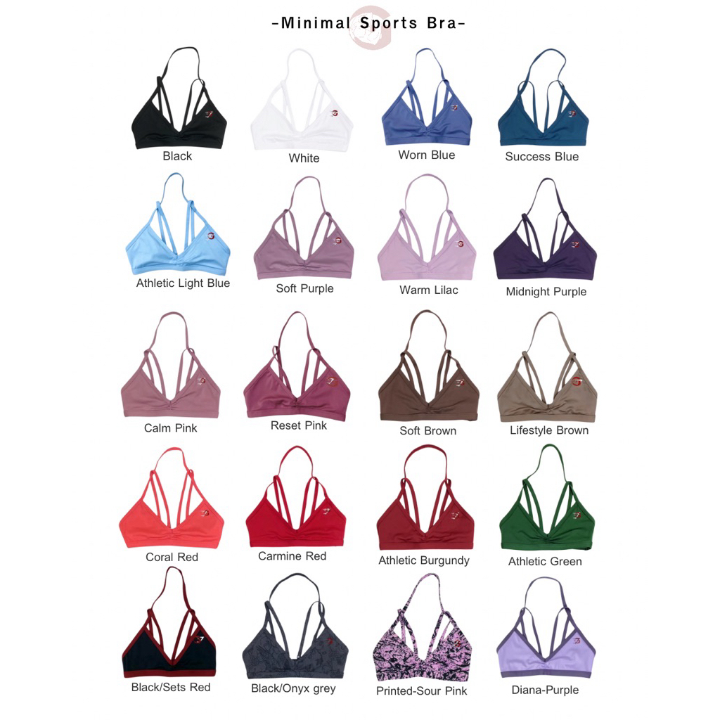 Gymshark พร้อมส่งแท้100% Minimal sports bra