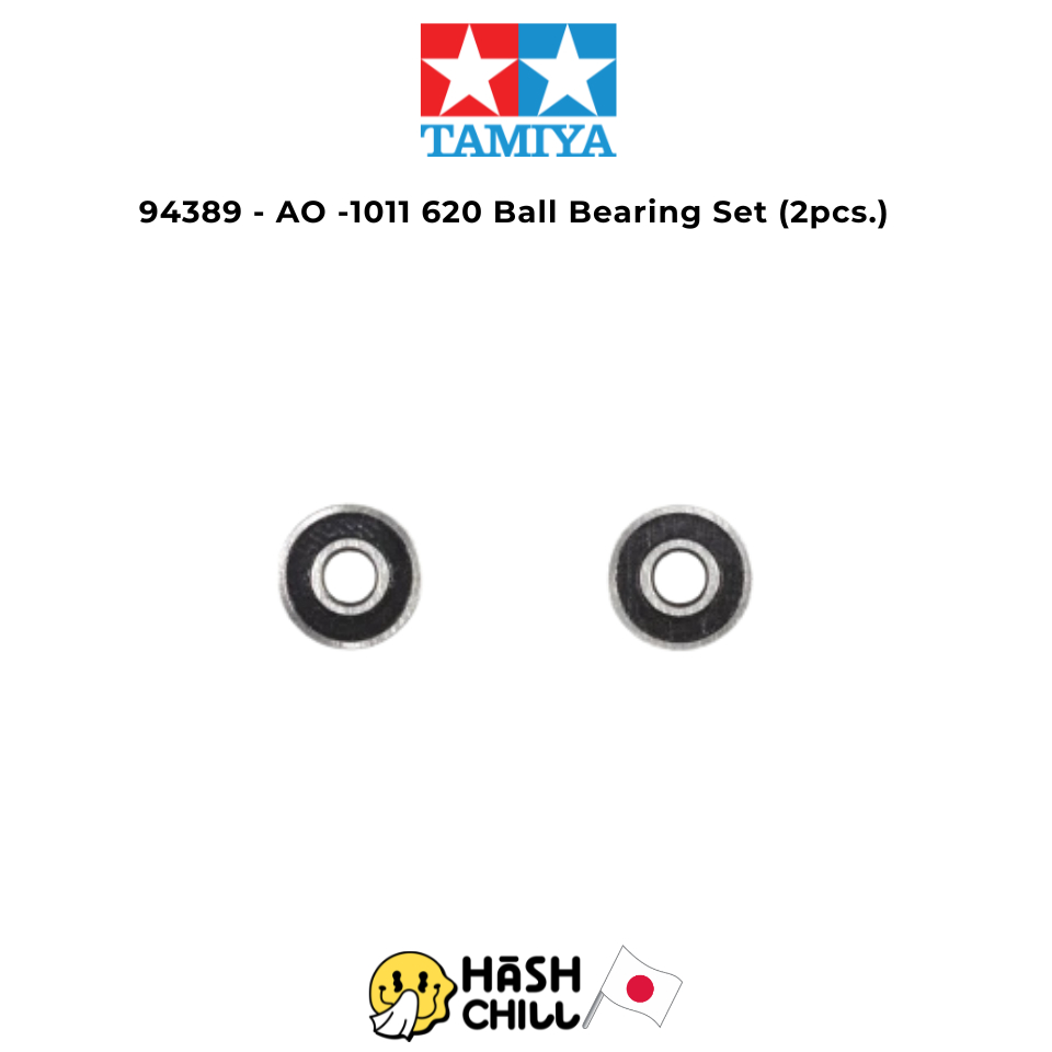 TAMIYA 94389 - AO -1011 620 Ball Bearing Set (2pcs.) อะไหล่มินิโฟร์วีลทามิย่าแท้