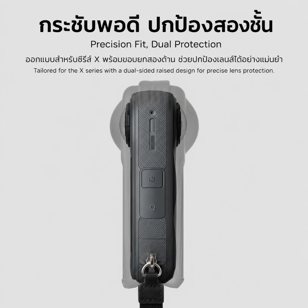Telesin Insta360 X5 / X4 / X4 Air DisAdv Storage Case กระเป๋าเก็บตัวกล้อง thumbnail 7