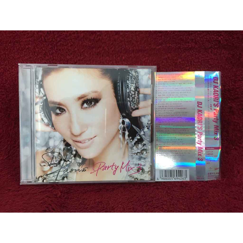 CD DJ Kaori – DJ Kaori's Party Mix 3 สภาพตามรูปปก EA101-37