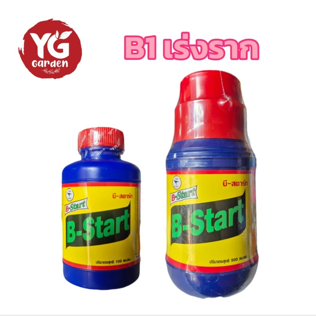 วิตามิน B-1 ช่วยเร่งราก ขนาด 100, 500 cc.