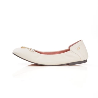 O&B รองเท้าหนังแกะแท้ รุ่น AUDREY RUSTON IN FLAWLESS WHITE-11298SS11403F_U6WTXX