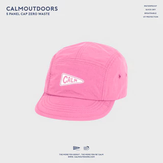 หมวก Calm 5 Panel Zero Waste Sustainable Collection