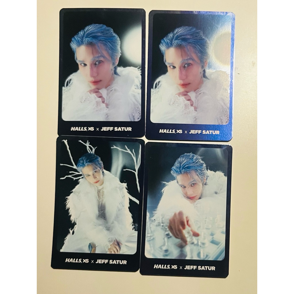 [ได้แค่บัตร] HALL xs x jeff Satur photocard