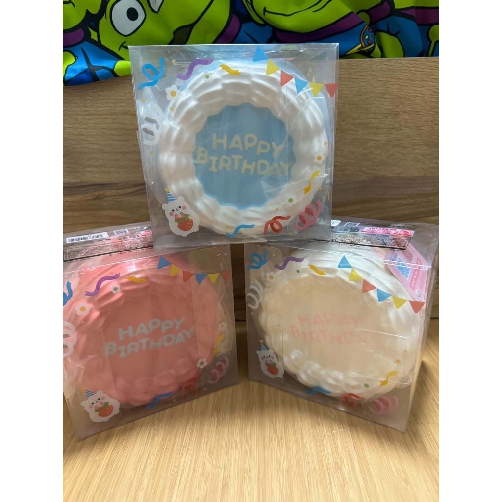 สกุชชี่ (Squishy) แบรนด์ iBloom รุ่น Birthday Cake 3สี