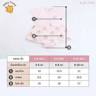 Elegant Kids ชุดลูกสาว 0-12 เดือน บอดี้สูทกระโปรง Organic Floral Collection | Baby trend