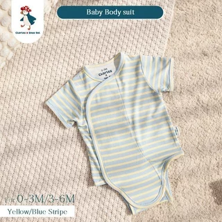 (ส่งด่วน) Charles x Snow Owl ชุดบอดี้สูทสำหรับเด็ก Baby Bodysuit (0-6M)