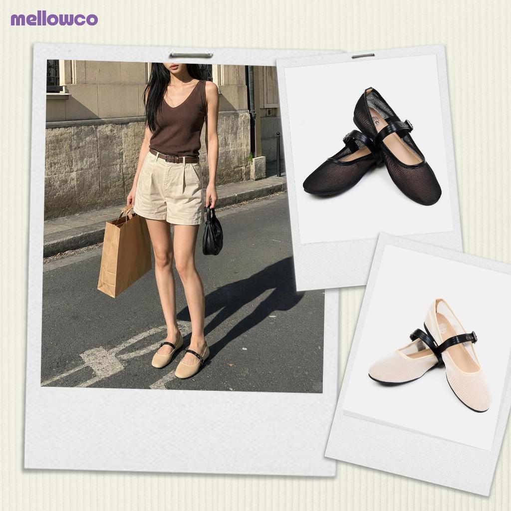 Mellowco รุ่น Faye Ballet Flats รองเท้าบัลเล่ต์  Faye MC-6101