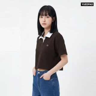 Yuedpao Polo Crop Y Collection 2026 เสื้อครอปโปโล ผ้าทรงสวย ยับยากรีดง่าย เสื้อยืดเปล่า เสื้อยืดผู้หญิง
