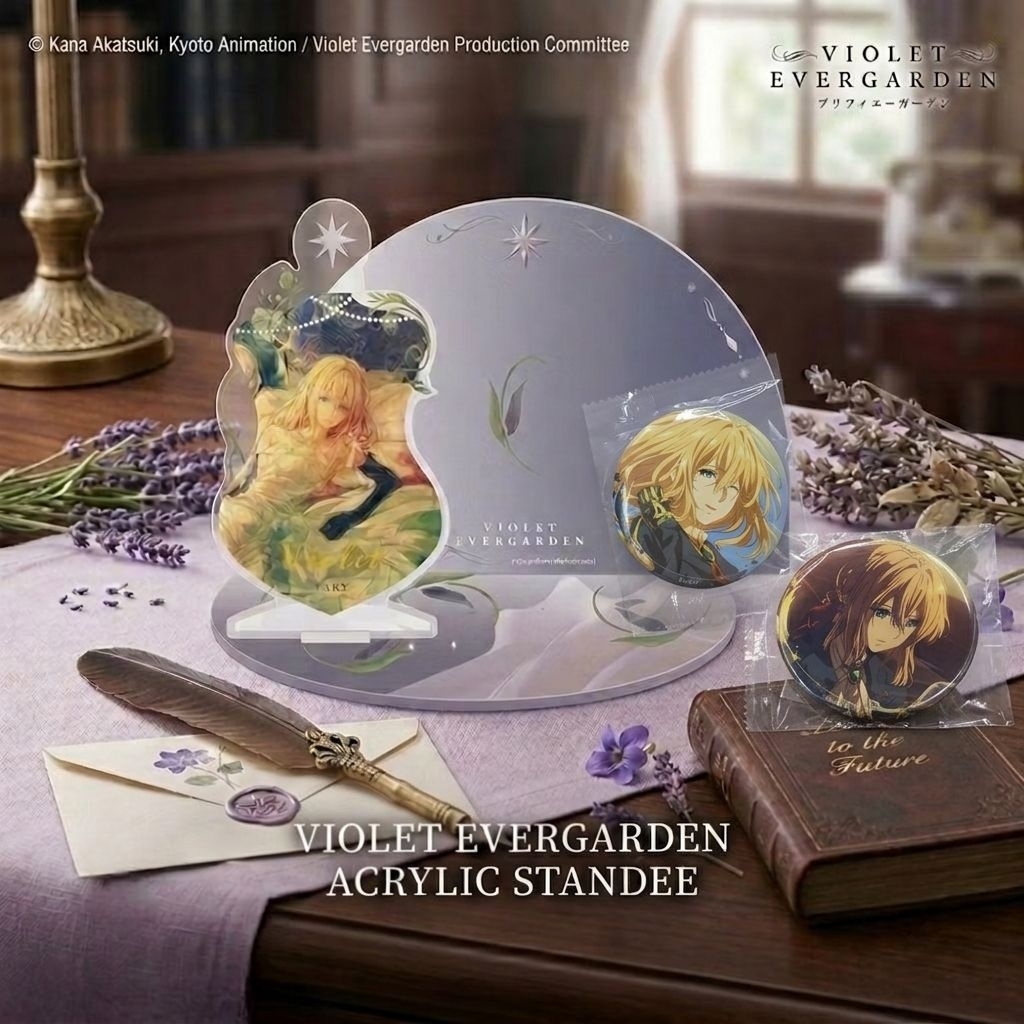 (พร้อมส่ง/แท้✅️) ของสะสม อนิเมะ Violet Evergarden acrylic standee ไวโอเล็ต เอเวอร์การ์เดน สแตนดี้ magnet แม็กเน็ต