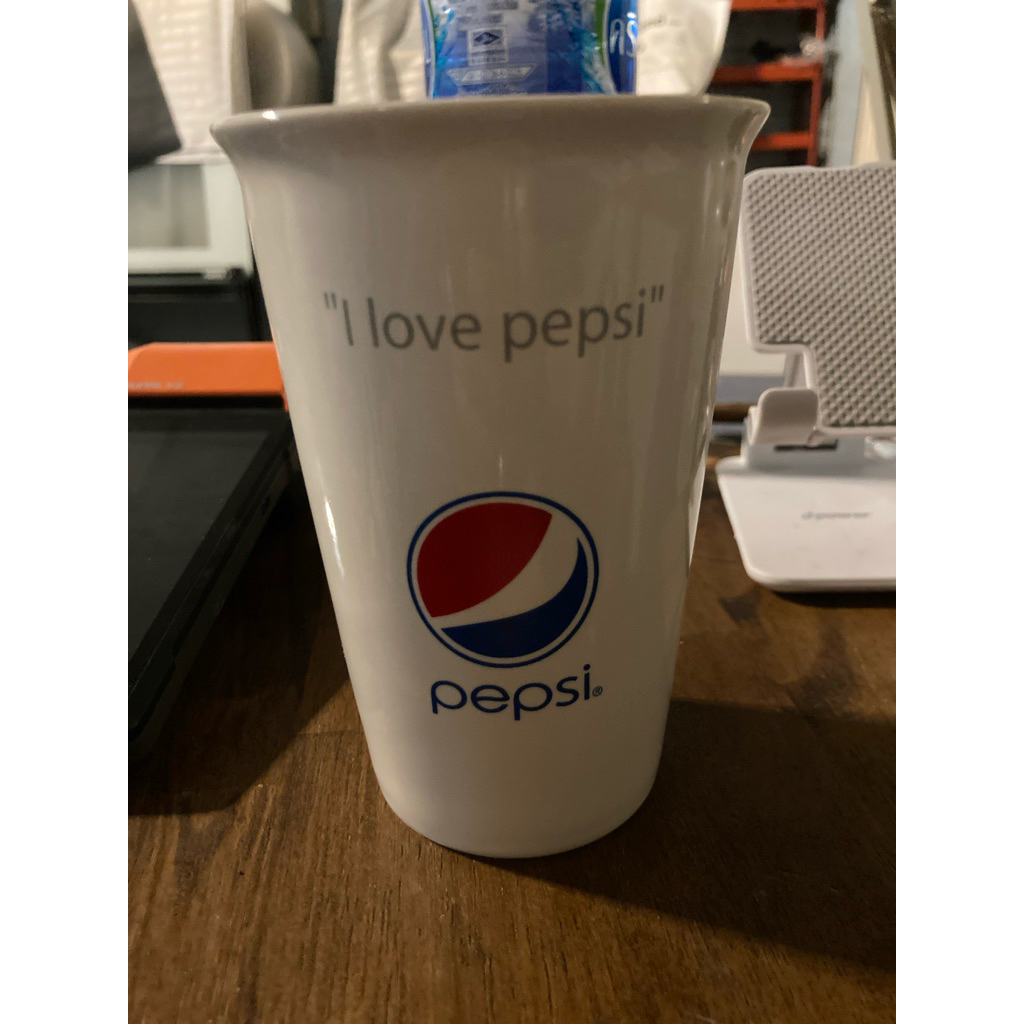 แก้วน้ำเซรามิก Pepsi I Love Pepsi