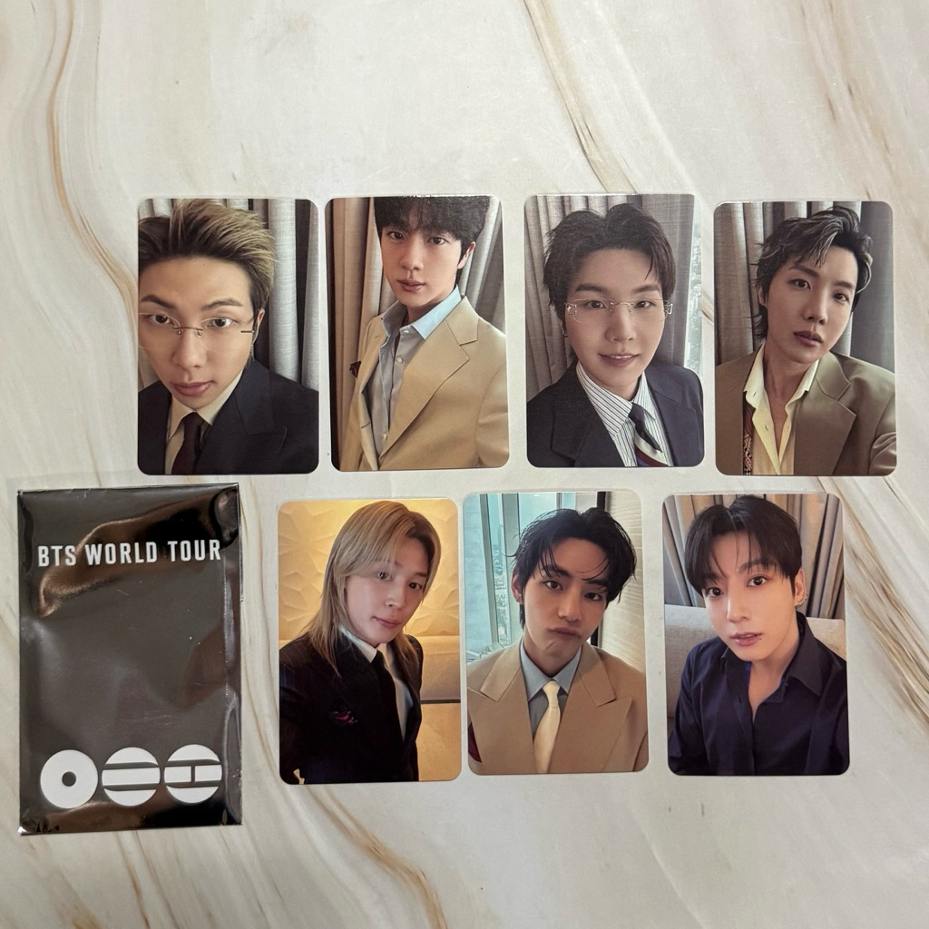 ✅ พร้อมส่ง BTS Photocard จากคอนเสิร์ต World Tour in Busan 2026 ของแท้ 100%