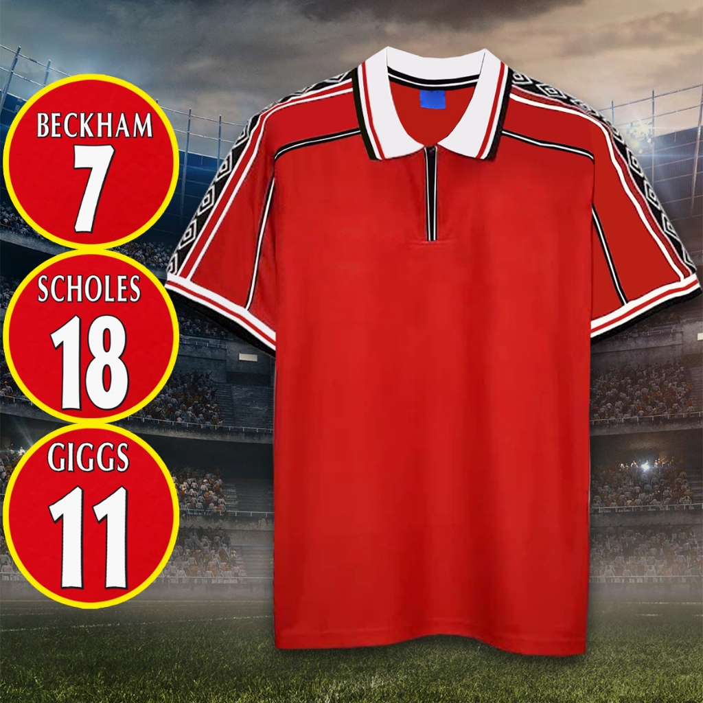 เสื้อบอลวินเทจ ทีม llมน U / แดง ปี1997-99 #RT0005 อาร์มพรีเมียร์/ชื่อเบอร์นักเตะ ไซส์เอเชีย S-4XL