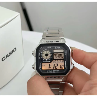 [จัดส่งภายใน 3-4 วัน] [ประกันศูนย์เซ็นทรัล CMG] CASIO DIGITAL AE-1200WHD-1A,AE-1200WHD-1,AE-1200WHD,AE-1200