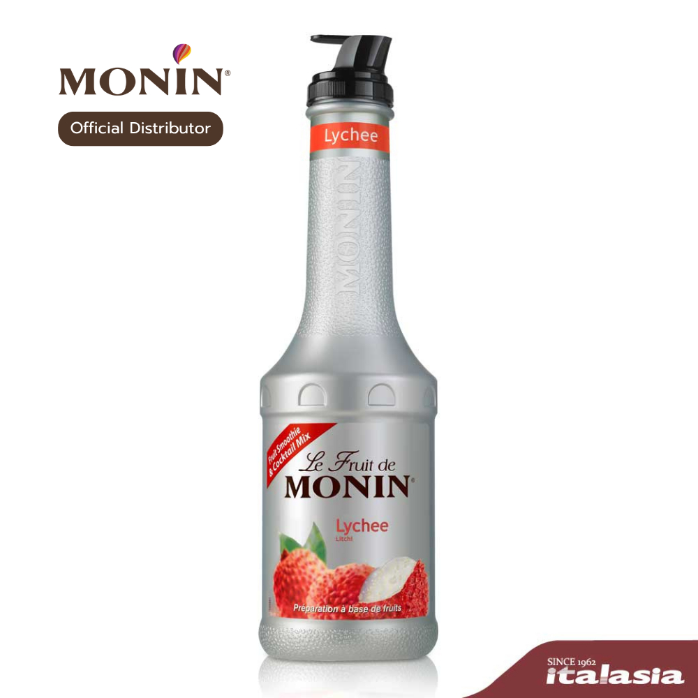 MONIN Lychee Fruit Mix 1000 ML. | โมนิน ลิ้นจี่ ฟรุ๊ตมิกซ์ 1000 มล.
